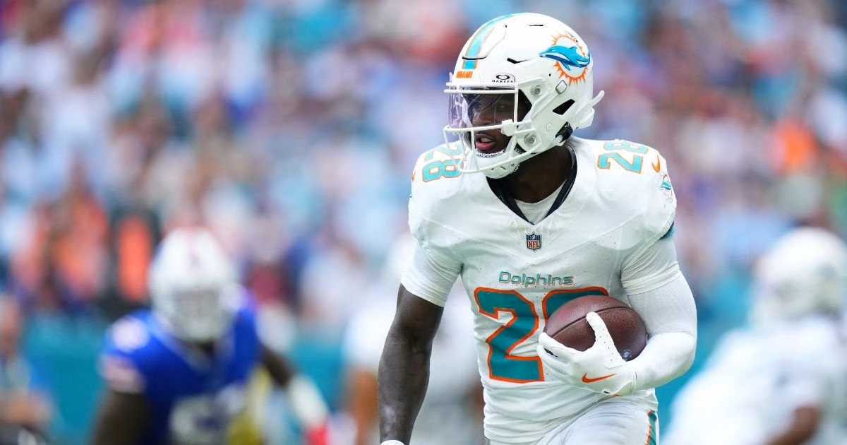 Blow for Dolphins: De'Von Achane misses entire season with ACL injury