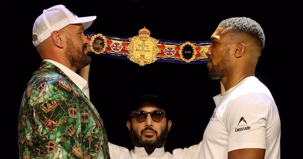 Fury and Joshua warm up their long-awaited December fight with jokes and respect