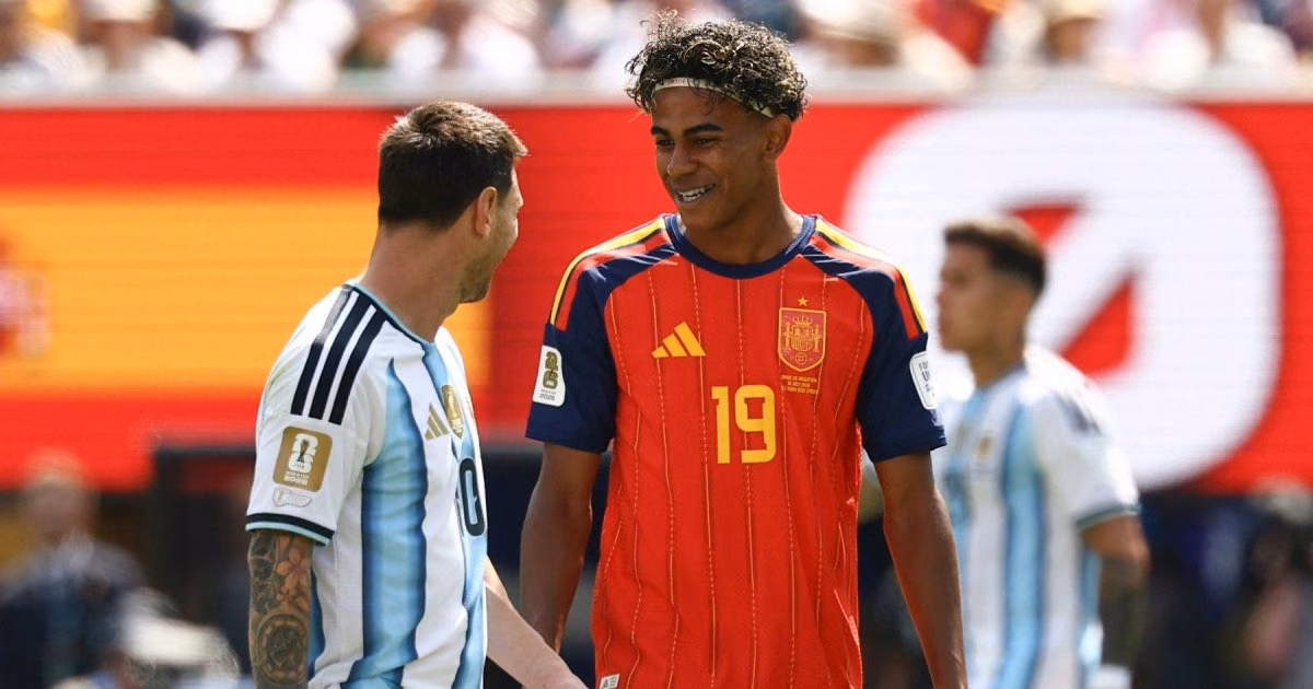 Lamine Yamal tells what he said to Messi after winning the World Cup: “Thank you for everything”