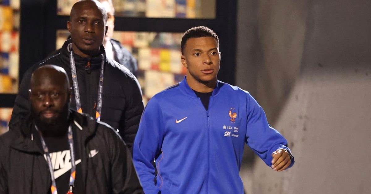 Mbappé exercises in Madrid outside the team while accelerating his recovery